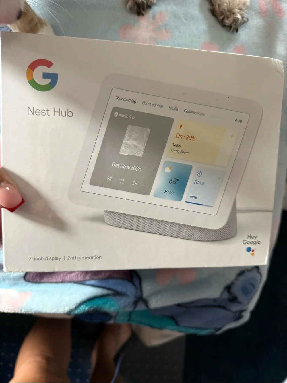google Nest Hub 2nd Gen in White